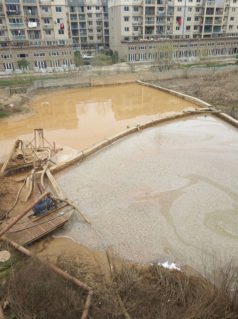 上街沉淀池淤泥清理-厂区废水池淤泥清淤