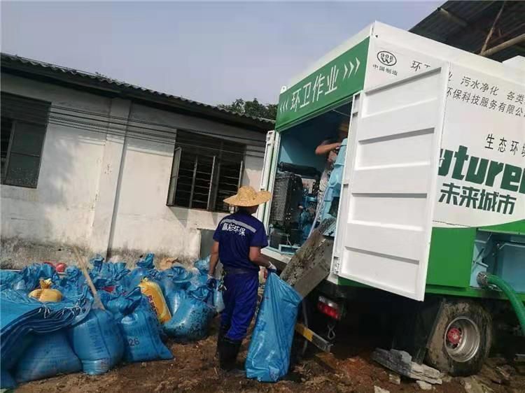 上街工业污泥压干处理