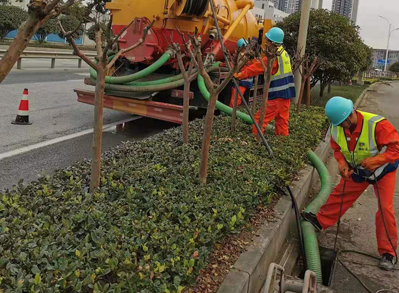 上街市政管道清淤